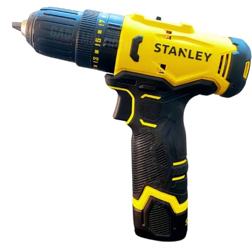 Stanley Kit de Ferramentas Parafusadeira e Furadeira de Impacto 10mm, Parafusadeira de Impacto 6,35m