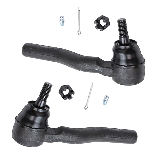 Image of Detroit Axle - 8PC Front Upper Control Arms w /Ball Joint, Sway Bars and Outer Tie Rods for 2003 2004 2005 2006 2007 Cadillac CTS RWD ONLY