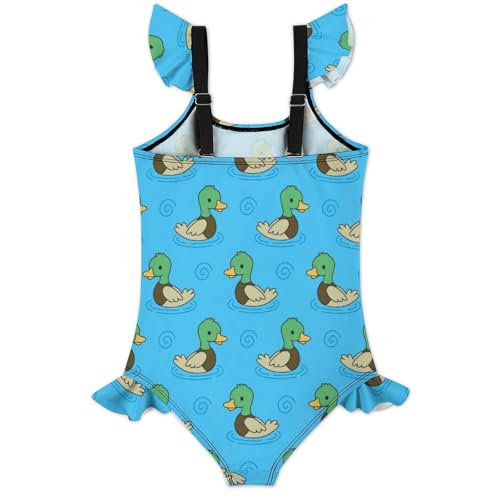 Image of Girls One Piece Swimsuit Swimwear Bathing Suits 3-12 Years