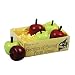 The Queen's Treasures Farm Fresh 18 Inch Doll Sized Set 3 Red & 3 Green Apples Packaged in a Paper Veggie Crate! Food Kitchen Accessories Fits American Girl Dolls & More.
