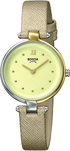 Boccia Titanium 3278-02 montre bracelet pour femmes quartz montre titane léger