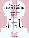  Violinists\' first solo album violon-livre +partition