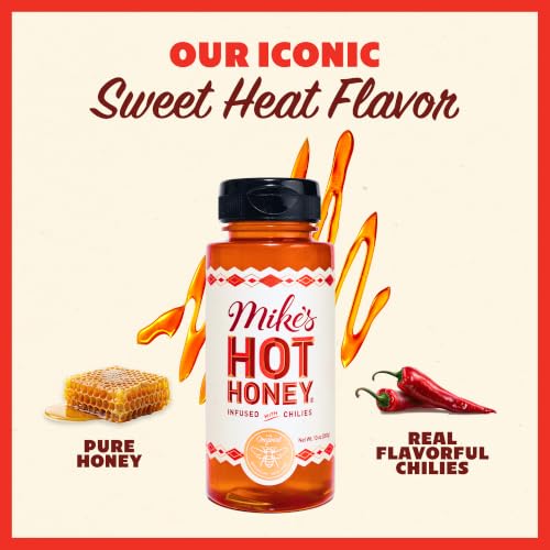 Image of Mike's Hot Honey Original Hot Honey Infused With Chili Peppers, 10oz 2 Pack