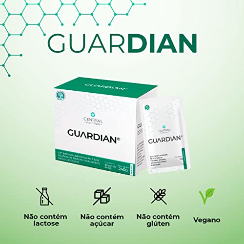GUARDIAN LIMÃO 8G COM 30 SACHÊS SUPLEMENTO ALIMENTAR EM PÓ A BASE DE VITAMINAS, MINERAIS AMINOÁCIDOS