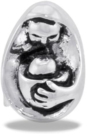 DaVinci Mother and Child Silver Bead