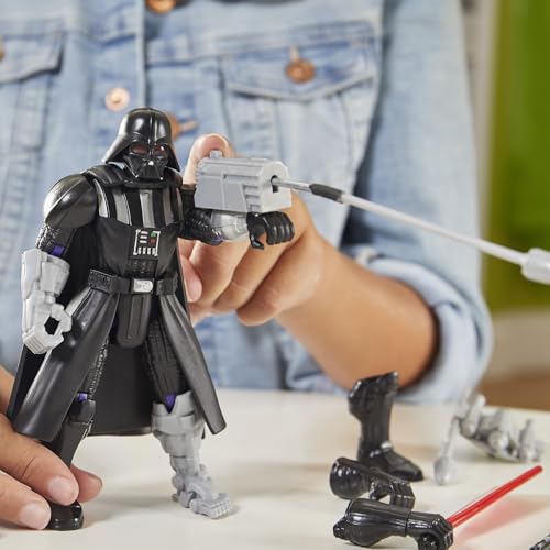 MixMashers Vador figurine 12 cm deluxe personnalisable à mélanger et combiner avec accessoires Star Wars Dès - vue 9