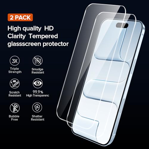 Image of ivoler 3-in-1 Clear Case for iPhone Air 6.5 inch /iPhone 17 Air Phone Case