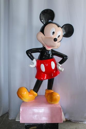 Estatua Grande de Ratón Cartoon de 6 Pies en Resina miniatura 3