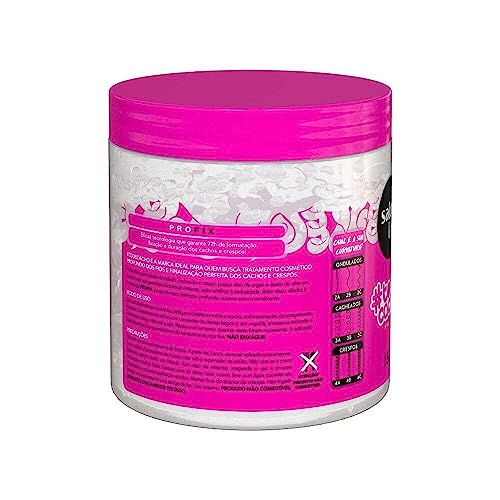 Gelatina #todecacho Vai Ter Volume Sim!, 550g, Salon Line, Salon Line, Transparente