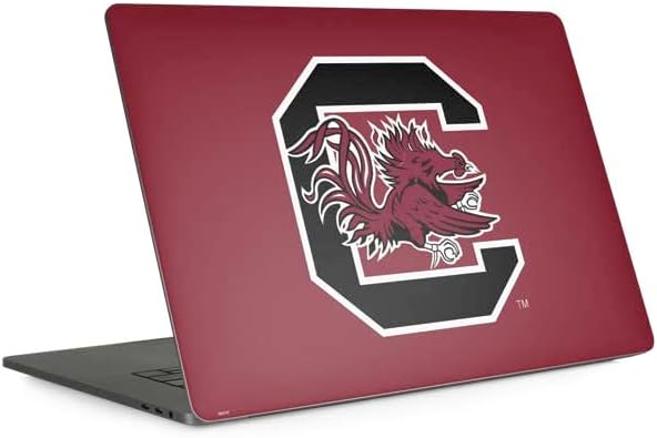 Skinit Decal Laptop Skin Compatible with MacBook Pro 13-inch with Touch Bar (2016-20) - Officially Licensed College South Carolina Gamecocks Logo Red Design
