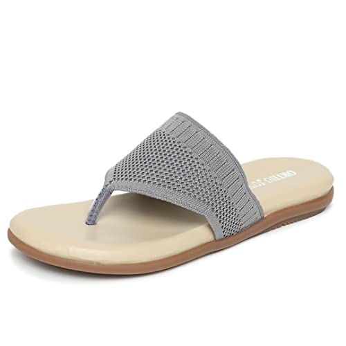 Image of ORTHO JOY Fancy doctor slippers | Comfortable flat sandals for women stylish