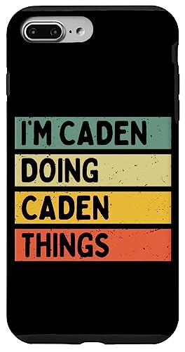 I'm Caden Doing Caden Things �ʔ������� �X�}�z�P�[�X iPhone 7 Plus/8 Plus �p
