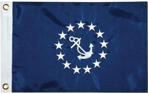 212 Main 12 x 18 inch Officers Flags - Commodore