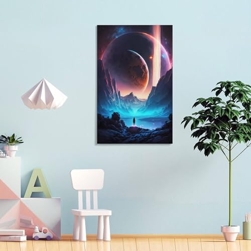 Affiche paysage Skyfall 30x45 cm décoration artistique salon