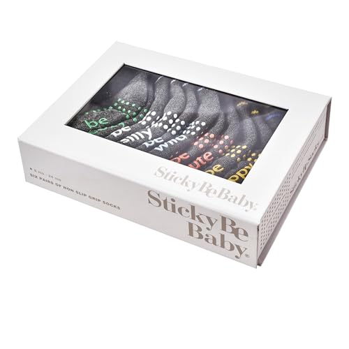 Image of Sticky Be Socks Baby Box 6 Pack