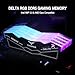 TEAMGROUP T-FORCE DELTA RGB DDR5 Ram 32GB (2x16GB) 6000MHz PC5-48000 CL30 Intel XMP 3.0 AMD Expo Compatible Desktop Memory Black FF3D532G6000HC30DC01
