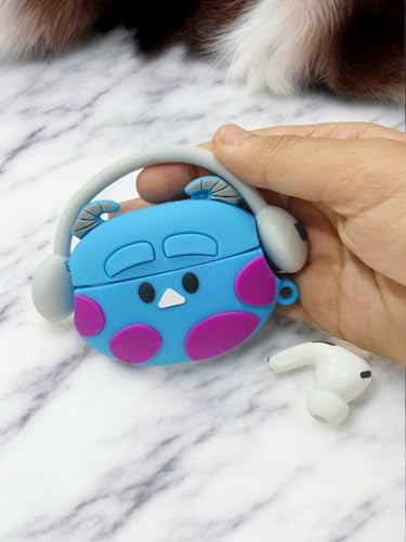 Image of SE HUB Airpods Pro 2 Case Cover for 2Nd Generation Shock Proof 360-degree Protection Case 3D Design Cover Soft Skin Silicone Compatible 3D Design Headphones Case (Instagram)- Avocado