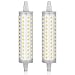 KINDEEP 2pcs 118mm R7S LED Bulb 75W-100W Halogen Equivalent, AC 110V-130V, J Type R7S Base, Daylight White 6000K, Not Dimmable, 2-Pack