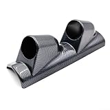 Photo Gallery staffa di supporto per supporto per auto con guida a sinistra, doppio foro, 52 mm, telaio per strumenti, materiale abs, uso cruscotto (modello in carbonio) Photo Gallery staffa di supporto per supporto per auto con guida a sinistra, doppio foro, 52 mm, telaio per strumenti, materiale abs, uso cruscotto (modello in carbonio)