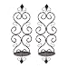 Zingz and Thingz Fleur-De-Lis Wall Sconce Duo (Set of 2)