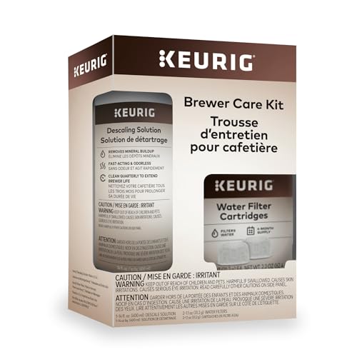 Keurig Brewer Care Kit with Descaling Solution and 2 Water Filter Cartridges, Compatible With All Keurig 2.0 and 1.0 K-Cup Pod Coffee Makers - image 2