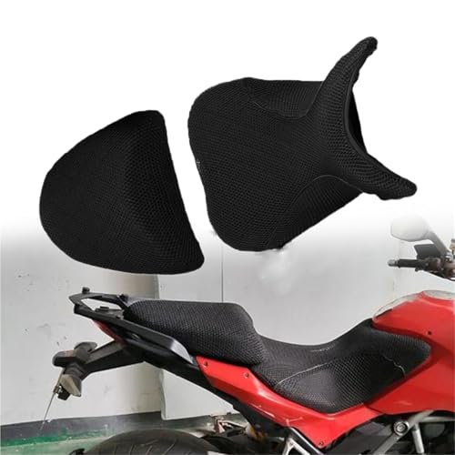Funda Asiento Malla Moto Ducati Multistrada 1200 1260S Protector Cojín Transpirable