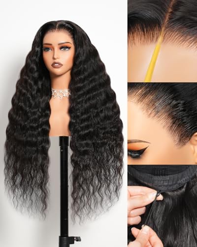 Arabella 13x6 Deep Curly Human Hair Wig 210% Density Curly