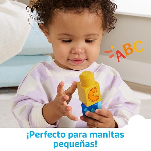 Mega Bloks Tren de aprendizaje ABC con ruedas para aprender el abecedario 4