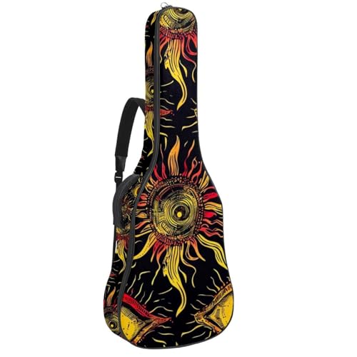 Sac guitare acoustique à motif Art Divin pour vos déplacements et concerts