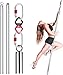 PRIOR FITNESS Kit Danza su Palo 45 mm, Palo Domestico Smontabile, Attrezzatura Ginnastica Aerea - Adatto per Palestre e Zone Relax Casalinghe (capacità di Carico 150 kg) immagine