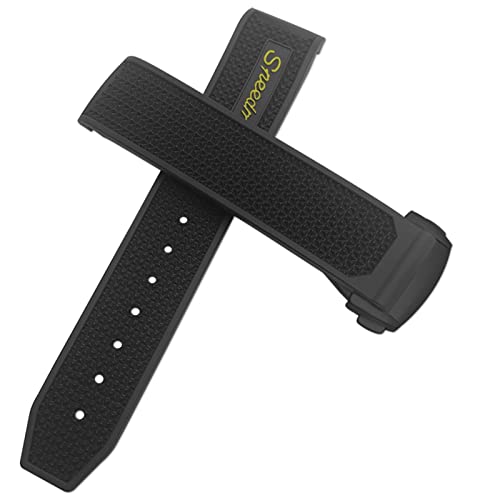 Bracelet montre silicone étanche 22mm idéal sport nautique et plongée