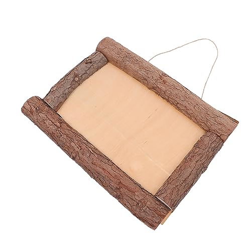 Amosfun Marco De Fotos De Madera Decorativo Para Cuadros Vacío Ideal Para Hogar