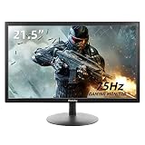 Wstirhy 21.5" PC Monitor, LED Monitor with Full HD (1920 x 1080) 75Hz 5MS TN Panel, Desk Monitor wit