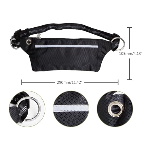 Riñonera deportiva para perro multifuncional al aire libre reflectante 3