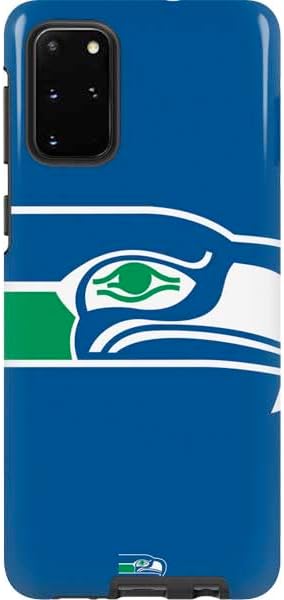 Skinit Pro Phone Case Compatible with Galaxy S20 Plus - Officially Licensed NFL Seattle Seahawks Blue Performance Series Design