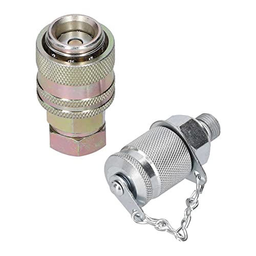 Raccord hydraulique rapide G1/8 pour test de pression industrielle