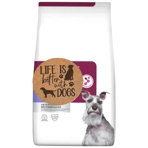 AETN Creations I/D Style Low Fat Digestive Care Dog Food Bundle 1.5kg Chicken Recipe with Exclusive Dog Quote Coaster – Supports Healthy Digestion & Weight Management