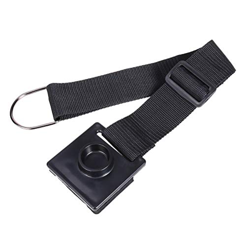 Support de violoncelle antidérapant Mikinona avec sangle réglable en nylon noir