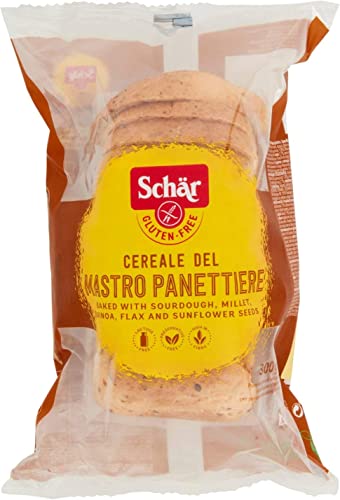 6 Schar Cereale del Mastro Panettiere r pan con cereales, sin gluten, 300 g