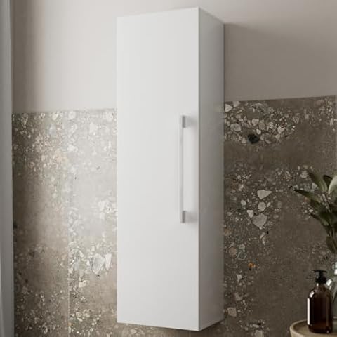 AURORA Tall Bathroom Wall Hung Cabinet Cover