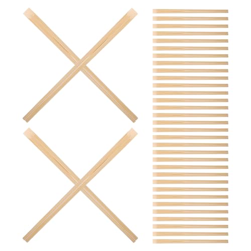 Kichvoe Disposable Chopsticks 100 Pairs 24cm Thickened Non-slip Natural Wood