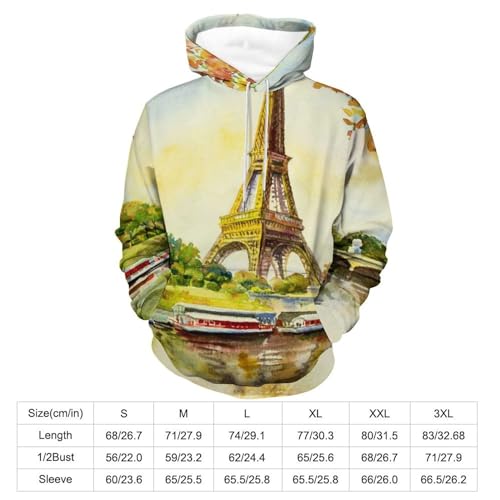 Sweat à capuche unisexe noir en taille S pull confortable à manches longues - 2