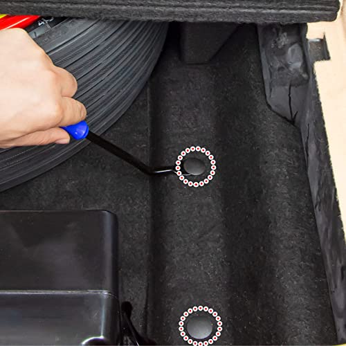 Axelect 200Pcs Push Bumper Fastener Rivet Clips, Universal Fender Plastic Retainer Clips For Toyota Gm Ford Honda Acura Chrysler #TOP5