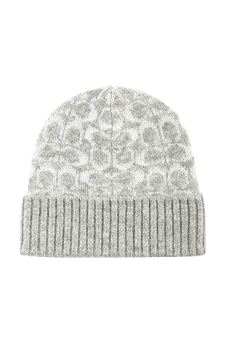 Coach Bonnet jacquard Signature C protège du froid avec style