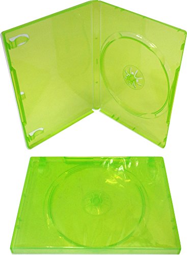 image for Square Deal Recordings & Supplies (5) Empty Standard Translucent Green