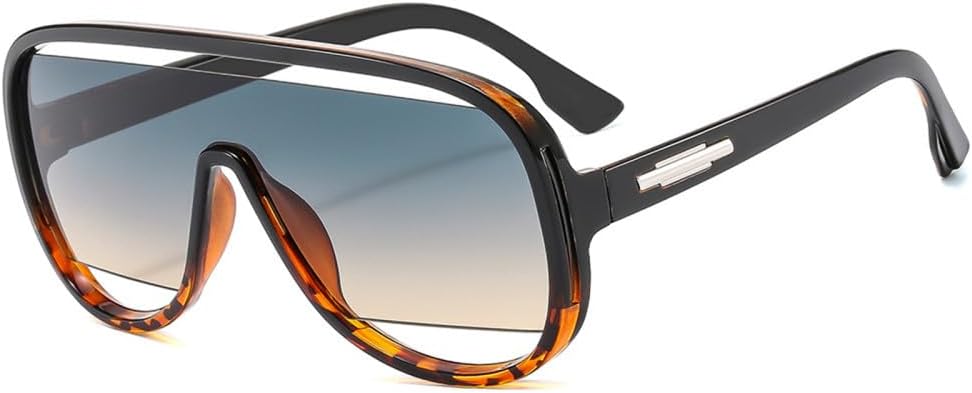 しっこ JRLLFD] レトロワンピースサングラス女性男性特大サングラス