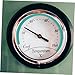 DOITOOL 5 Sheets Adhesive Pressure Gauge Decals Waterproof Reflective Labels for High and Low Pressure Indication Suitable for Industrial Use