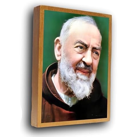 St Padre Pio Icon by HABAKUK Art Cover