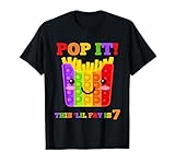 Poppin' Seven Years BDay French Fry Popping Fidget