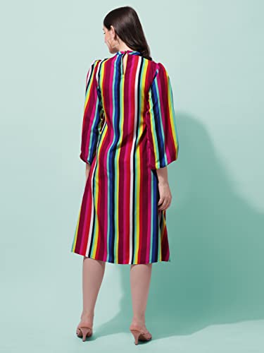 Image of OOMPH! Women Knee Length Dress